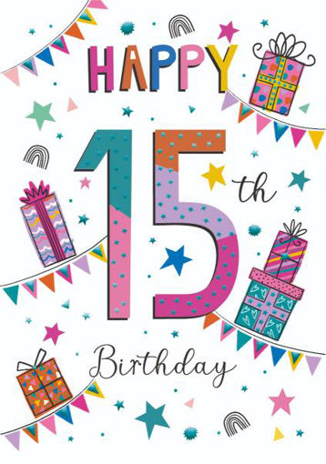 Picture of 15TH BIRTHDAY CARD